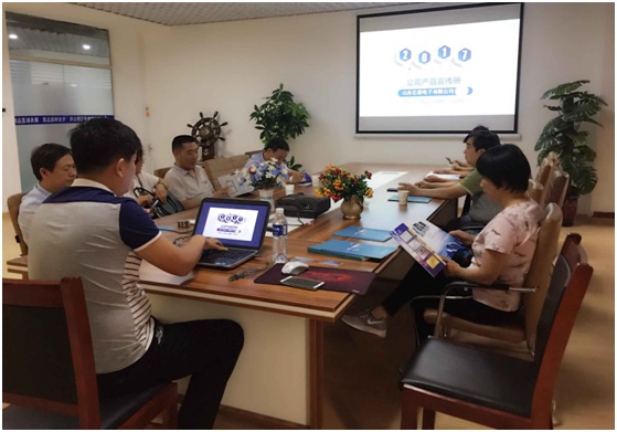 河北省某水司领导及专家到我公司进行考察